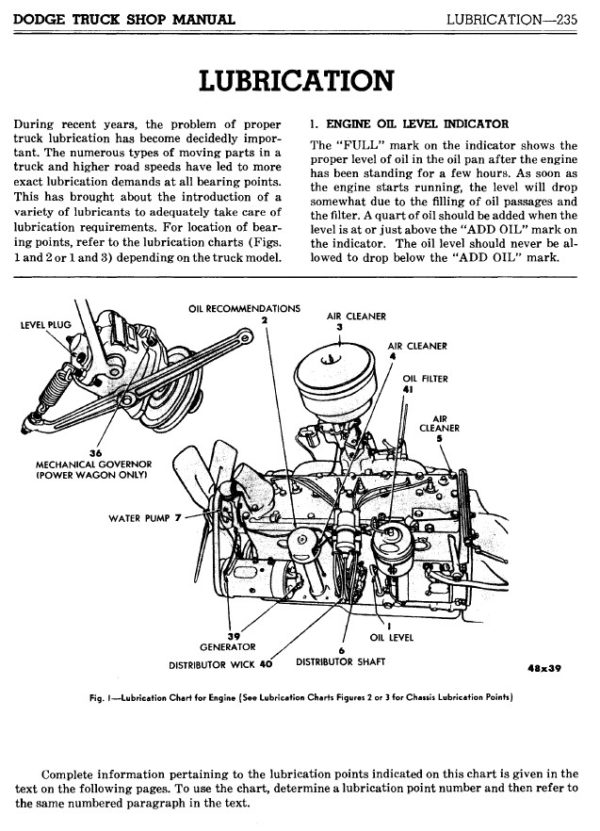 1948-1949 Dodge "Pilot House" Truck B-Series Shop Manual PDF - Image 2