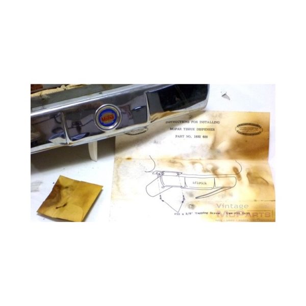 Vintage MoPar Custom Tissue Dispenser - NOS - Image 9