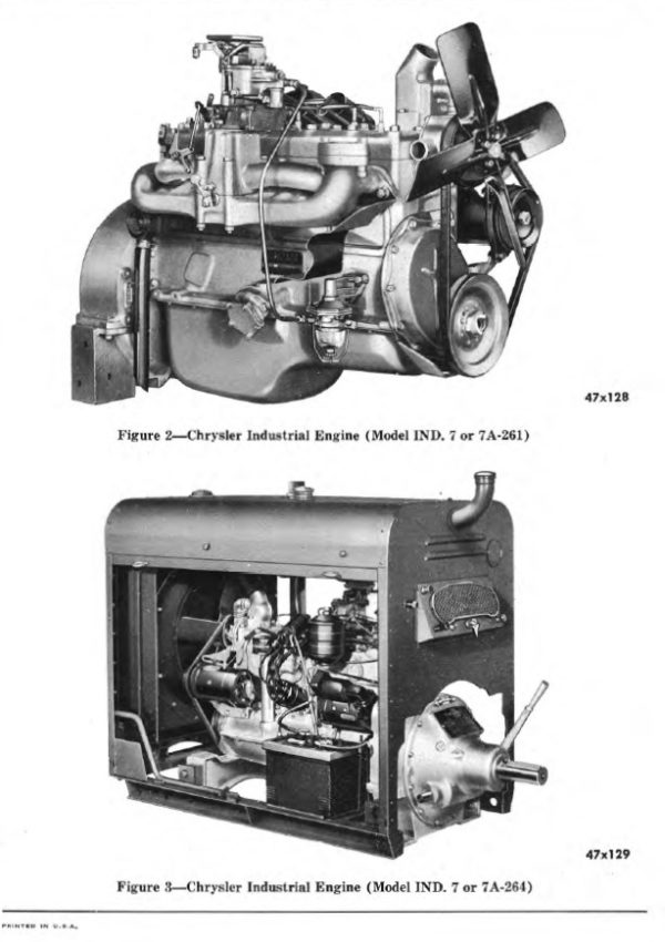 Chrysler Six Cylinder Engine Maintenance and Parts Manual PDF - Image 3
