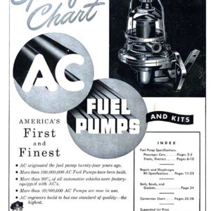 1928 - 1951 AC Fuel Pump Specification PDF