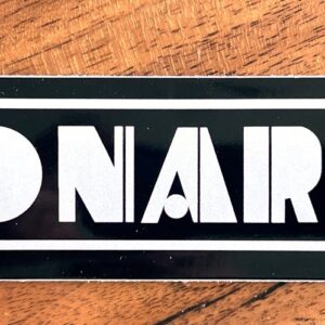 Vintage 1930's Style Monarch Machine Tool Co. Logo Die-cut Vinyl Sticker