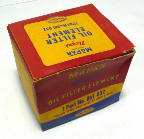 1932-1942 ﻿MoPar Canister Oil Filter