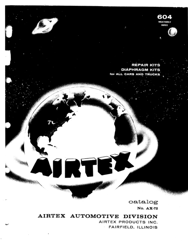 1932-1953 Airtex Fuel Pump Parts Catalog - PDF