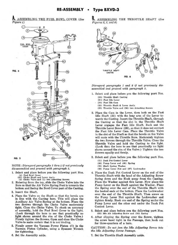1933-1957 Stromberg BX Carburetor Service Manual PDF - Image 3
