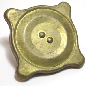1934-1936 Brass Radiator Cap - Similar to Stant Evrseal R-2 NOS