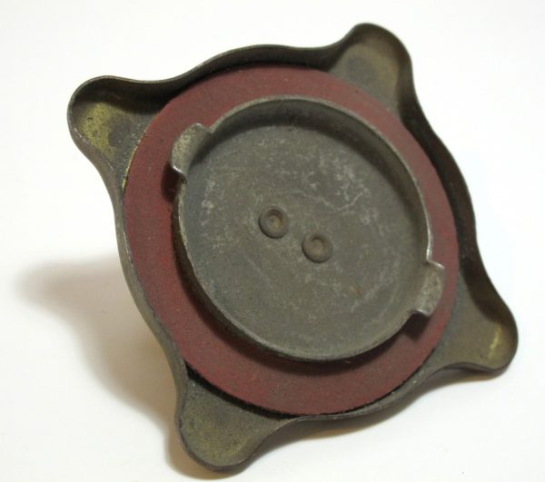 1934-1936 Brass Radiator Cap - Similar to Stant Evrseal R-2 NOS - Image 2