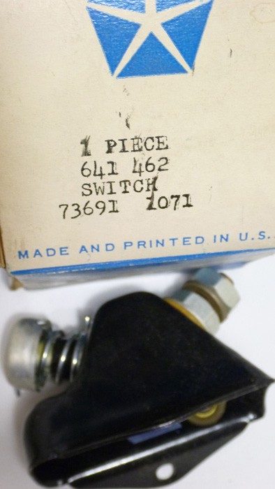 1935-1942 MoPar Floor Starter Switch - Image 3