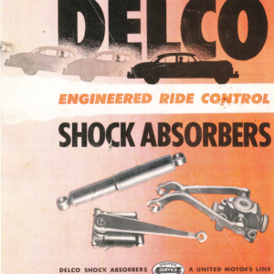 1937-1952 Delco Shock Absorbers Parts Catalog - PDF