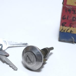 1961 Dodge Truck Right Front Door Lock and Cylinder w/Keys - NOS