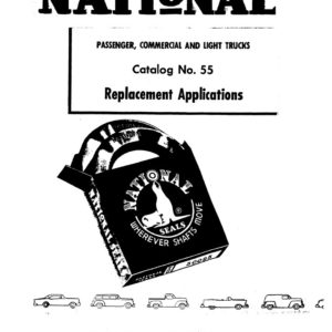 1939-1955 National Oil & Grease Seal Parts Catalog PDF