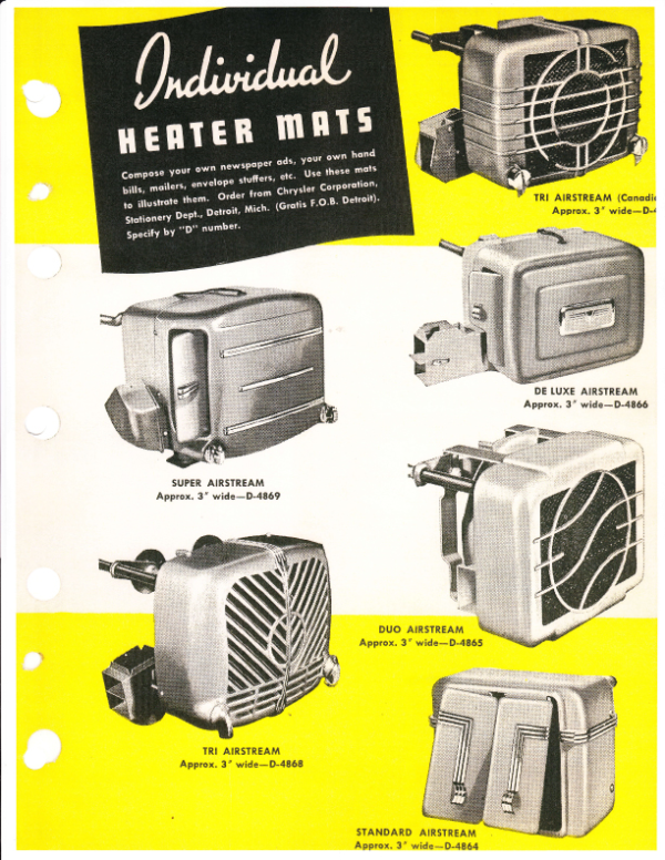 1939 Chrysler Dealer Accessory Sheets - PDF - Image 5