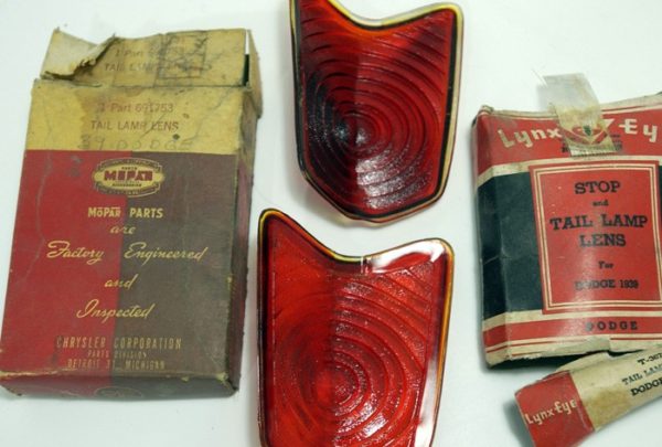 1939 Dodge Tail Lamp Lense - Pair of 2 - Image 4