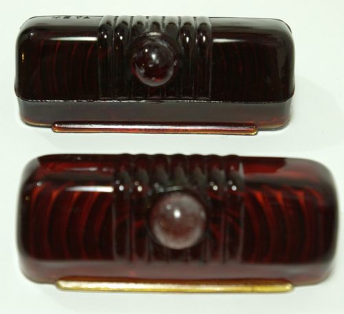 1940 Dodge D14 Sedan Taillight Lense Pair - Image 3