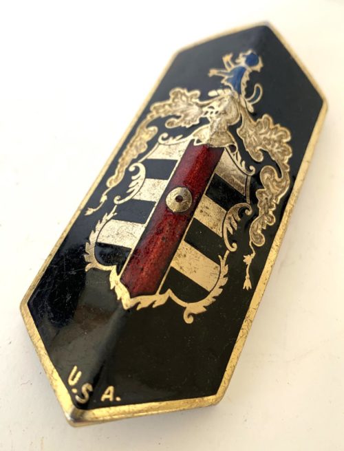 1941 Dodge NOS MoPar Radiator Shell MEDALLION EMBLEM