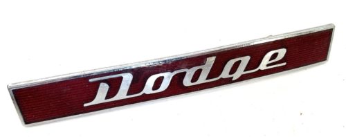 1941 NOS Dodge D19 Luxury Liner Grille Nameplate Emblems Set - Image 13