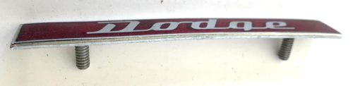 1941 NOS Dodge D19 Luxury Liner Grille Nameplate Emblems Set - Image 10