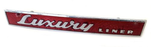 1941 NOS Dodge D19 Luxury Liner Grille Nameplate Emblems Set - Image 7