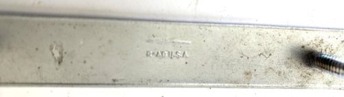 1941 NOS Dodge D19 Luxury Liner Grille Nameplate Emblems Set - Image 5