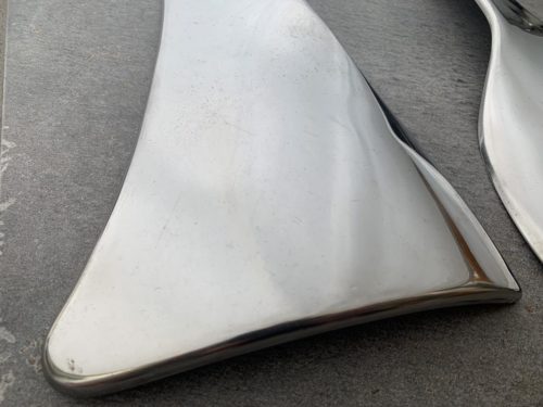 1942-1948 NOS Dodge D-24  MoPar Stone/Gravel Deflectors PAIR - Image 2