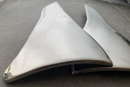 1942-1948 NOS Dodge D-24  MoPar Stone/Gravel Deflectors PAIR - Image 6