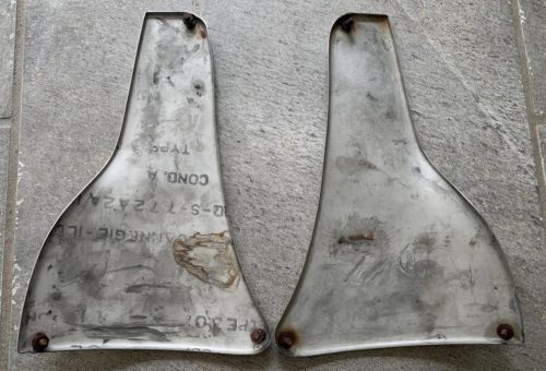 1942-1948 NOS Dodge D-24  MoPar Stone/Gravel Deflectors PAIR - Image 7