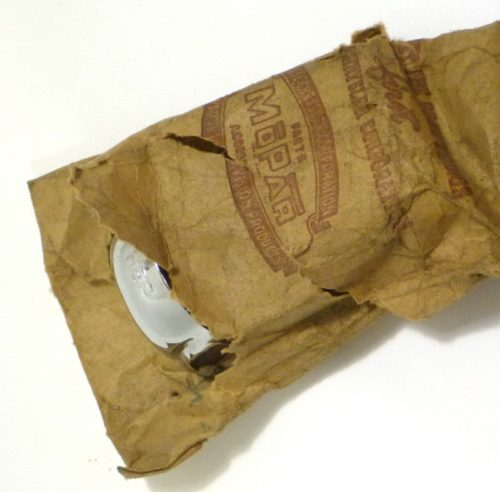 1942-1948 MoPar License Lens Cover Bezel - NOS - Image 3