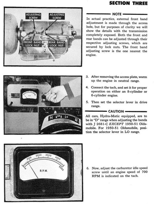 1946-1955 Hydra-Matic Transmission On-Car Service Manual PDF - Image 3