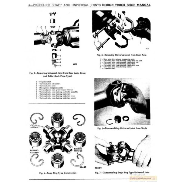 1953 Dodge B-4 "Pilot House" Truck﻿ Shop Manual PDF - Image 2