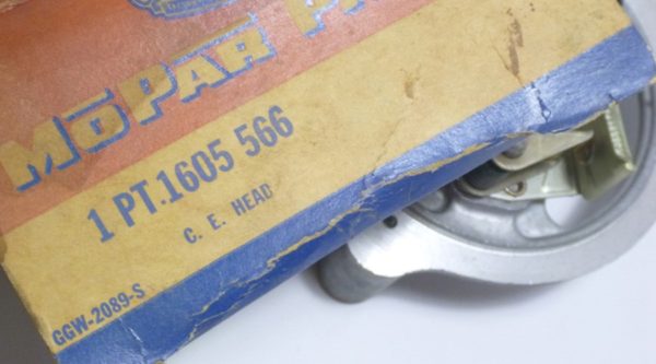 1955-1956  MoPar 45 AMP Generator Commutator End Head w/PS - Image 2