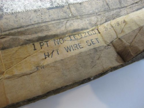 1956-1959 MoPar 6 cylinder plug wire set H/T - NOS - Image 2
