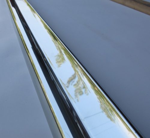 1956 DeSoto Fireflight Right Rear Quarter Panel Trim Moulding - Image 5