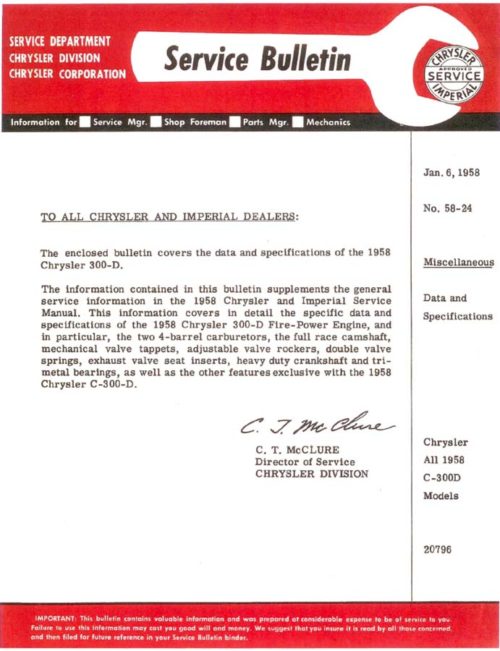 1958 Chrysler-Imperial Service Repair Manual PDF - Image 3