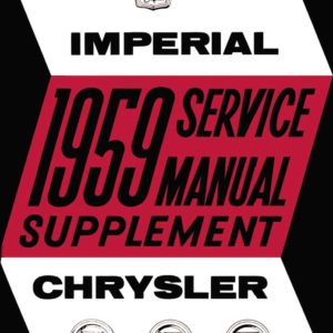 1959 Chrysler-Imperial Service Repair Manual PDF
