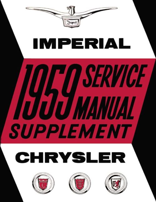 1959 Chrysler-Imperial Service Repair Manual PDF