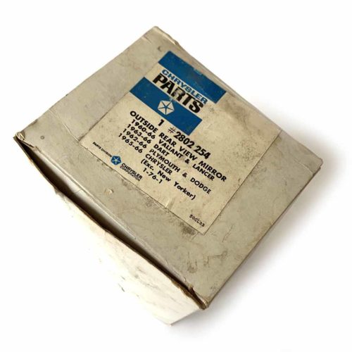 1960-1966 MoPar 4" Outside Rear View Mirror - NOS - Image 2