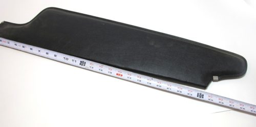 1960's-1970's MoPar Sun Visor - NOS Black - Image 7