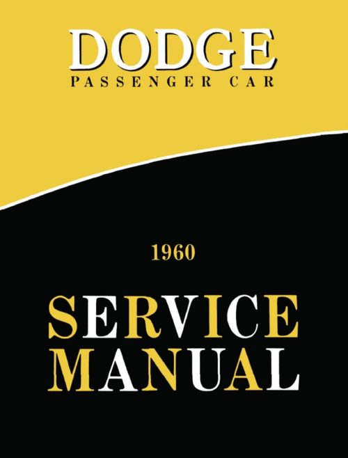 1960 Dodge Service Manual PDF