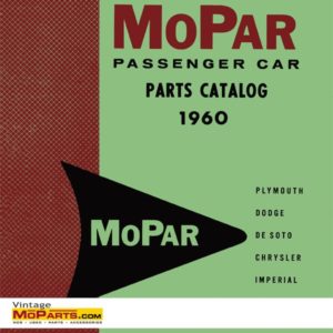 1960 MoPar Passenger Car Parts Catalog