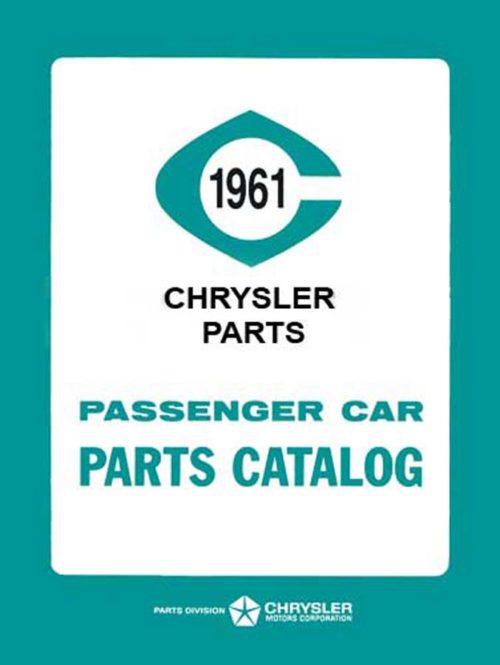 1961 MoPar Passenger Car Parts "R" Series Catalog PDF