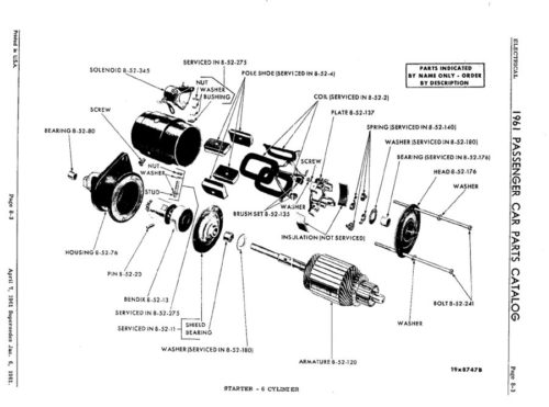 1961 MoPar Passenger Car Parts "R" Series Catalog PDF - Image 4