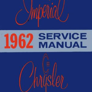 1962 Chrysler-Imperial Service Repair Manual PDF