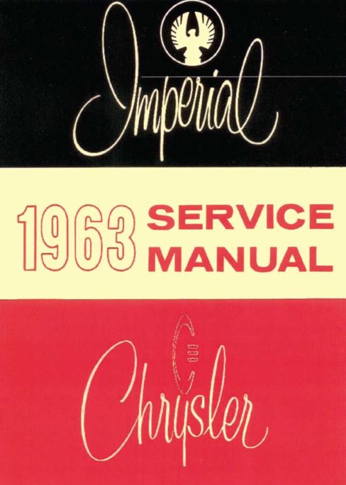 1963 Chrysler-Imperial Service Repair Manual PDF