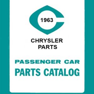 1963 MoPar Passenger Car Parts Catalog PDF