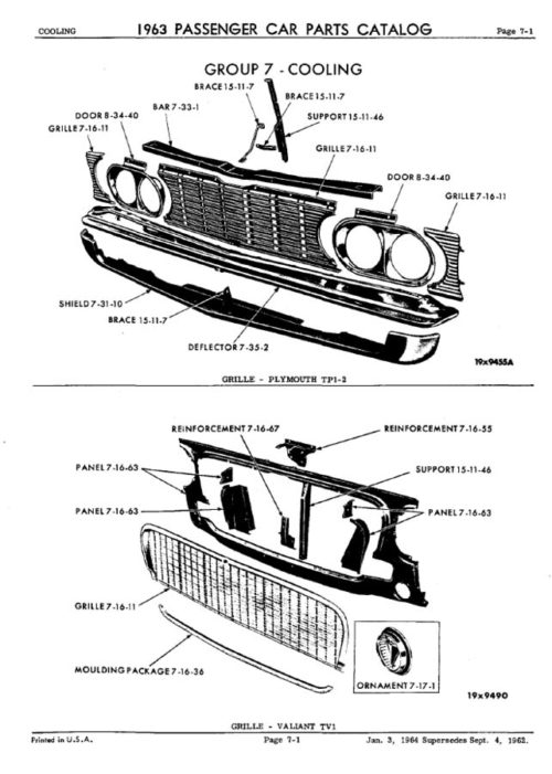 1963 MoPar Passenger Car Parts Catalog PDF - Image 3