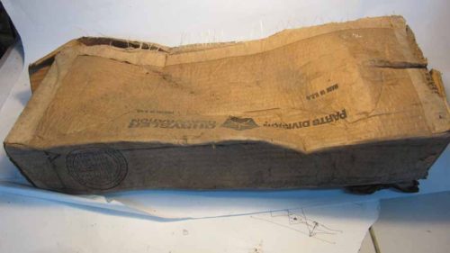 1963 Dodge Custom 880 License Trim Moulding NOS - Image 7