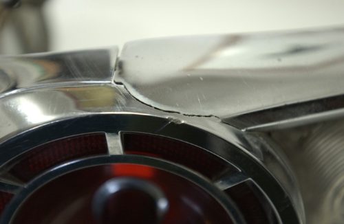 1963 Dodge Custom 880 Right Hand Rear Tailight Bezel - Image 6