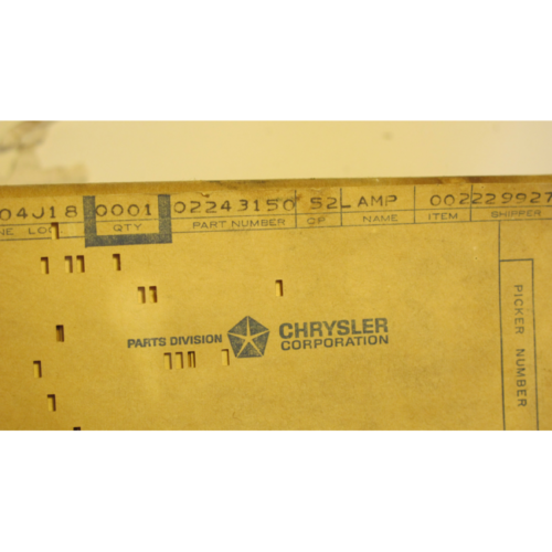 1963 MoPar Dodge Custom 880 Right Park Light Assembly - NOS - Image 6