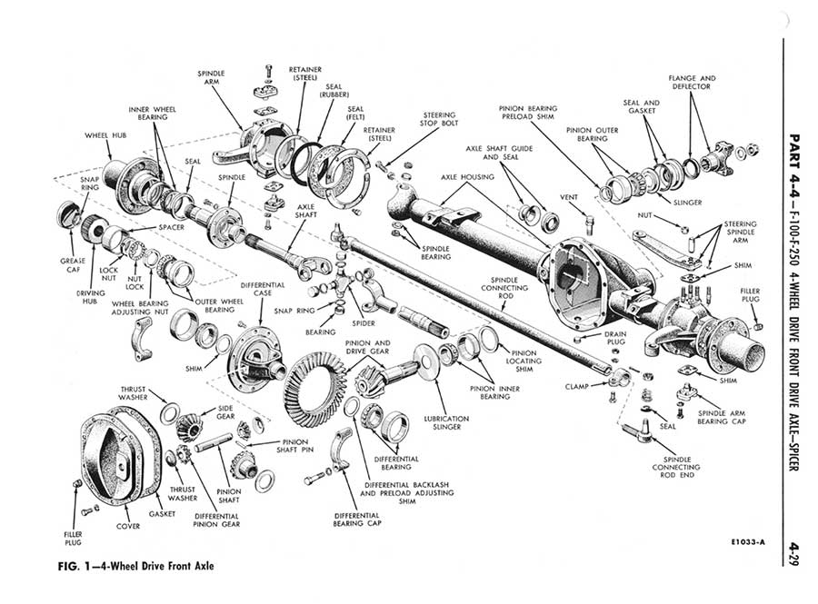 1964 Ford Truck 100-350 Workshop Service Manual - Image 3