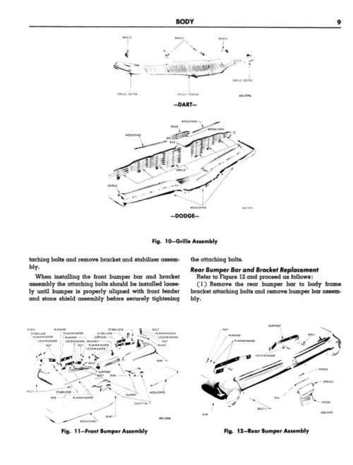 1965 Plymouth Service Manual PDF - Image 9