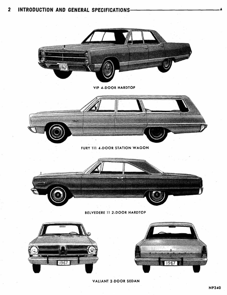 1967 Plymouth Service Manual PDF - Image 3